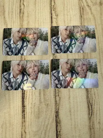 THIS MAN 유닛 weverse 혜택 정한 원우 트레이딩 카드