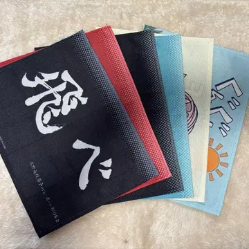 하이큐 런천 매트 6종 카라스노 오토코마 이나리자키 아오바조니시
