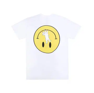 RIPNDIP 티셔츠 L EVERYTHING WILL BE OK 화이트