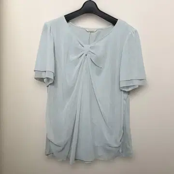 로즈 티아라 튤 블라우스