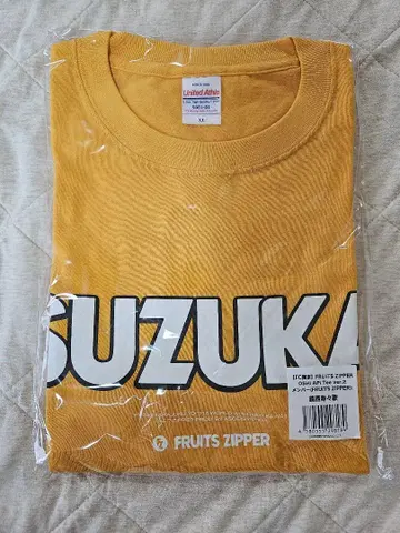 FRUITS ZIPPER 진사이 스즈카 최애 아피 티셔츠 2 후르츠 지퍼