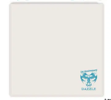 우에다 타츠야 dazzle 1주년 기념 오가닉 코튼 타월