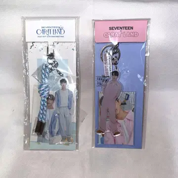 세븐틴 DK 아크링 키링 도겸 케렌 CARATLAND