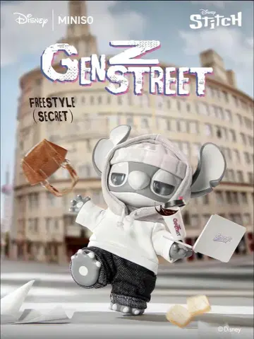 GENZ STREET 스티치 피규어 MINISO 시크릿 ID