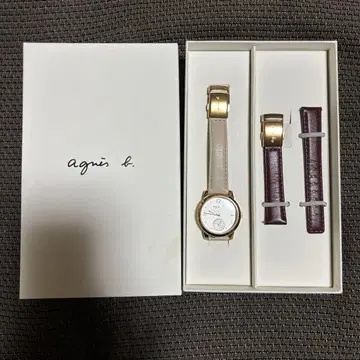 agnes b. 손목시계 밴딩 교체 가능 즉시 구매 가능