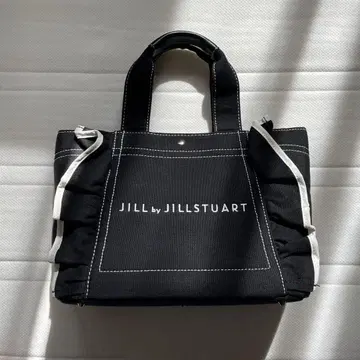 JILL by JILL STUART 프릴 토트백 블랙 소형