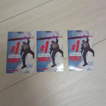 "미션 임파서블" 파이널 레코닝 입장객 혜택 스티커 3장