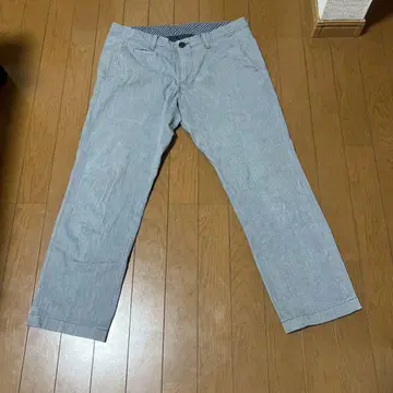 TAKEO KIKUCHI 남성용 탑 멀티 해린본 팬츠 일본제