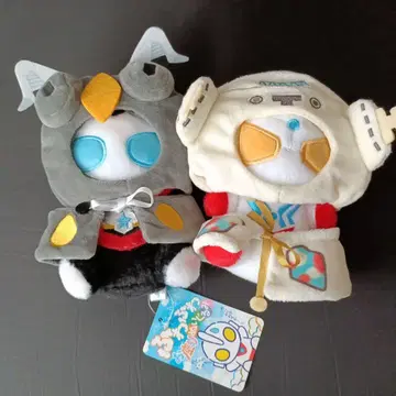푹신푹신 앉은 봉제 인형 울트라맨 타이가 울트라맨 타이타스