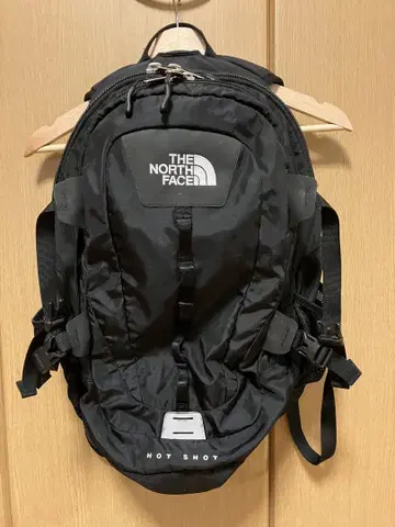 노스페이스 핫 샷 블랙 백팩