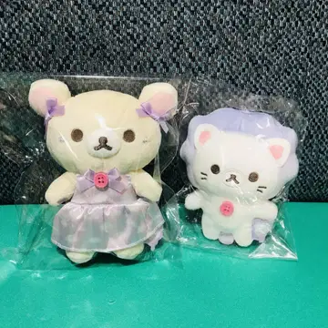 리락쿠마 코리락쿠마 하늘의 솜사탕 매달린 봉제 인형 세트