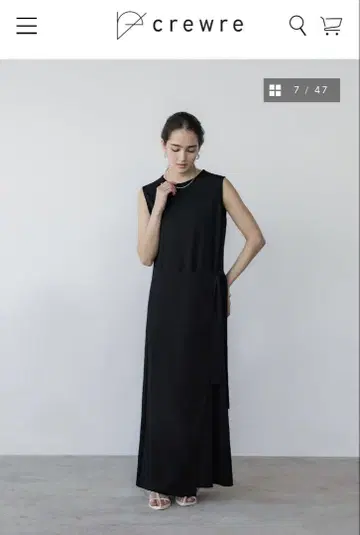 crewre 이지 랩 맥시 원피스