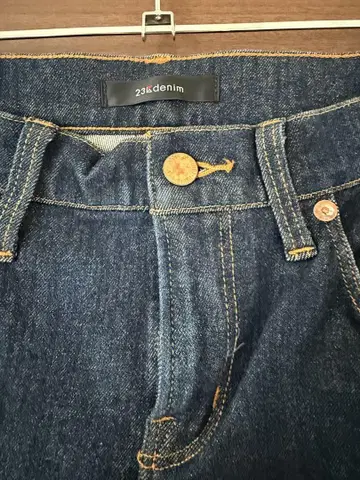 23denim 다크 블루 스트레이트 데님