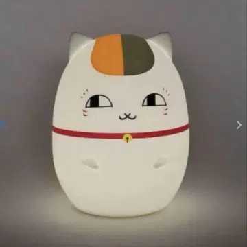 냥코 선생님 나츠메 우인장 LED 실리콘 라이트