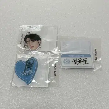 TREASURE 캡슐 토이 아크링 키링 명찰 하르토