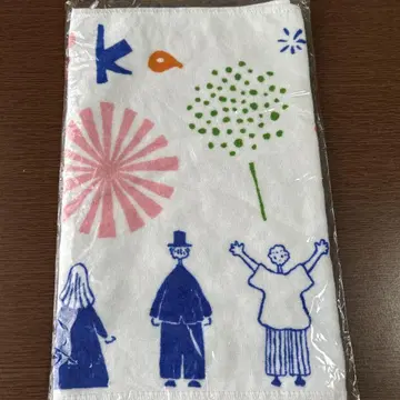 sumika 파이어 플라워 타월 화이트