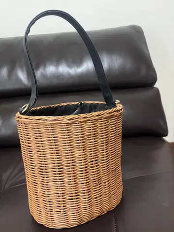 바스켓백 버킷형 바스켓백