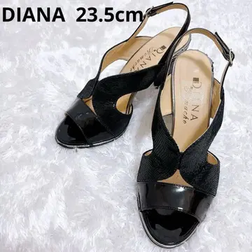 DIANA 블랙 샌들