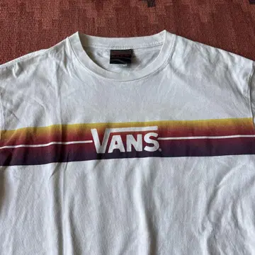 VANS 올드 90s 티셔츠 구제 의류 빈티지 브랜드 로고