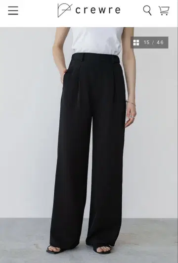 crewre 워터 리페런트 슬랙스