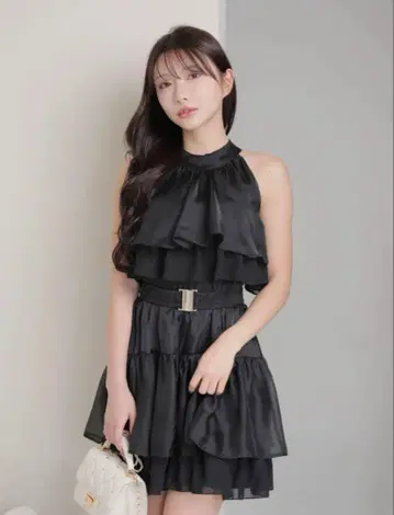 LIPSERVICE 볼륨 티어드 아메스리 튜닉