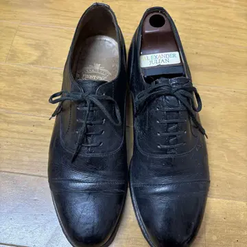 블랙 가죽 신발 24.5