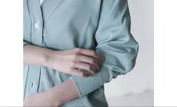 Or 가디건 스카이블루