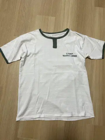 빈티지 빈티지 링거 T 스며든 쵸코친 60년대 70년대