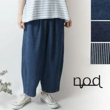 nod 노드 서커스 팬츠 커브 팬츠 와이드 데님 청바지 벌룬