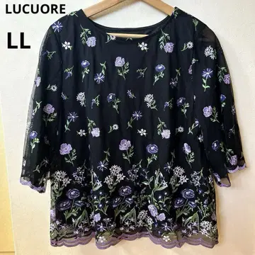 LUCUORE 루쿠오레 자수 블라우스 미사용 택