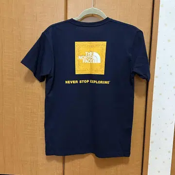 THE NORTH FACE 네이비 티셔츠