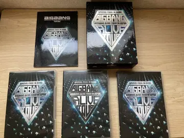 BIGBANG ALIVE TOUR IN JAPAN DVD (최초 한정판)