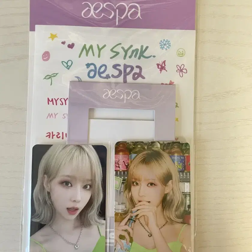 AESPA | 에스파 Aespa Winter My Sync Fortune Mini Frame Set