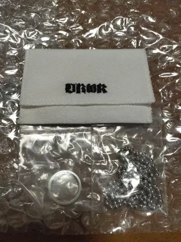 aespa dirty work crew ring 반지 및 목걸이