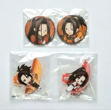SHAMAN KING 샤먼킹 캔뱃지 아크릴 스탠드 잎 하오
