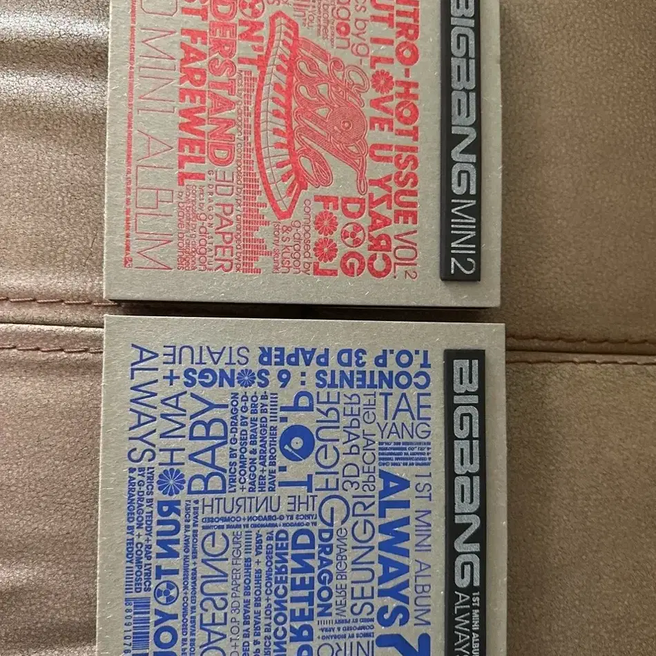 Big Bang Album Mini 1, 2, Single 1 Bulk on Bunjang Global Site.