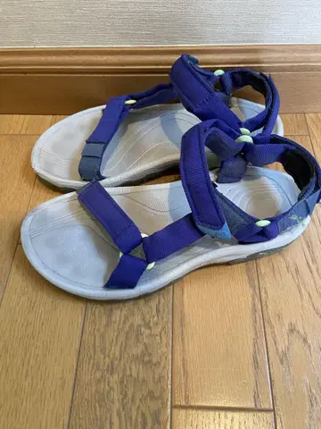 유나이티드 애로우즈 별주 Teva 스트랩 샌들 보라색 24.0cm