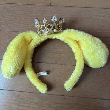 산리오 퓨로랜드 폼폼푸딩 머리띠 왕관 포함