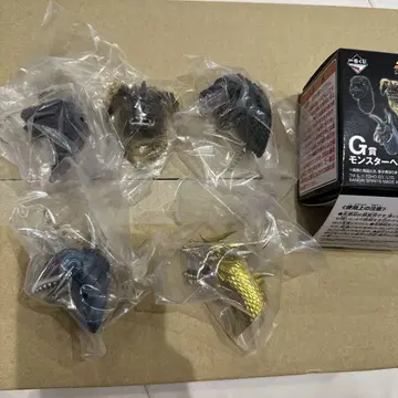 G 몬스터 헤드 마그넷 5개 세트 고질라 GODZILLA