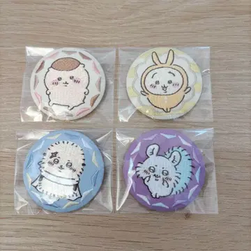 치이카와 자수 캔 배치 4종