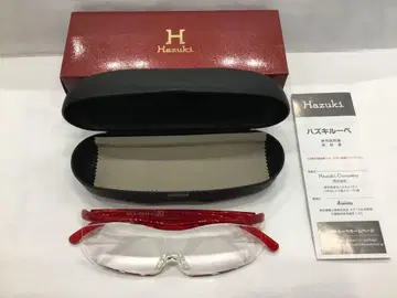 Hazuki 하즈키 루페 라지 1.85배 클리어 루비 새상품