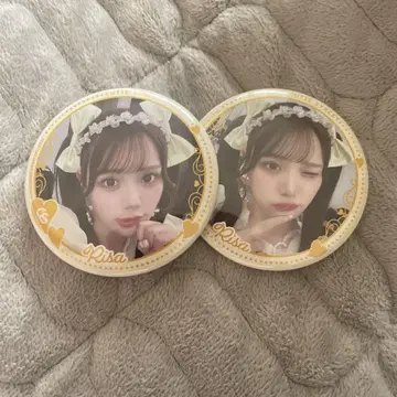 후루사와 리사 캔뱃지 2개 세트 CUTIE STREET