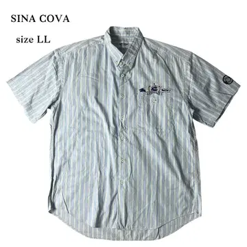 LUPO DI MARE SINA COVA 시나 코바 반팔 버튼 다운 셔츠
