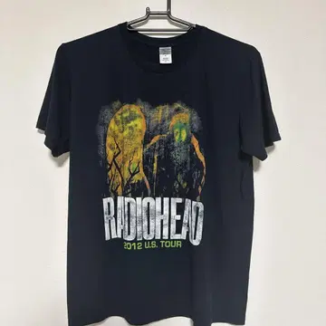 Radiohead 2012년 미국 투어 티셔츠