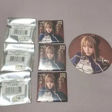 뮤지컬 Fate Zero 랜덤 명언 캔뱃지 코스터 세이버