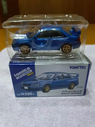 토미카 리미티드 빈티지 NEO 임프레자 WRX STI 파랑 메타