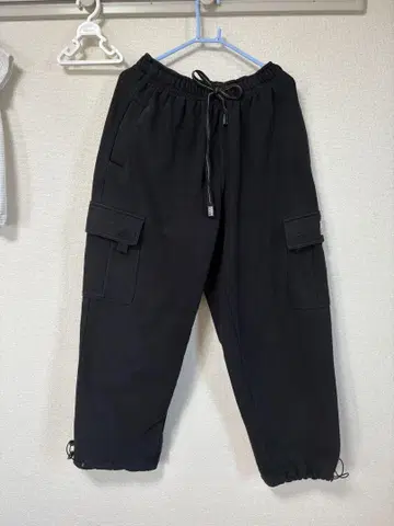 프로 클럽 카고 스웨트 팬츠 L 블랙