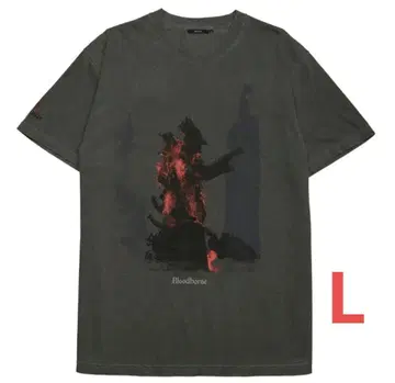 GRAPHT Bloodborne 빈티지 프린트 티셔츠 사냥꾼 L