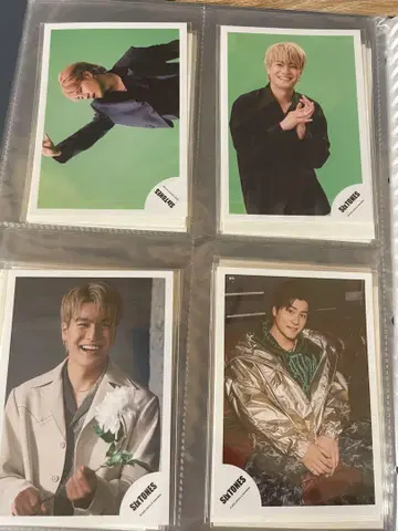 SixTONES 모리모토 신타로 포토 카드