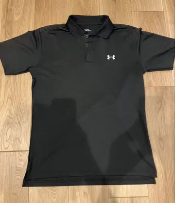언더아머 Under Armour 블랙 피케 셔츠 SM 사이즈